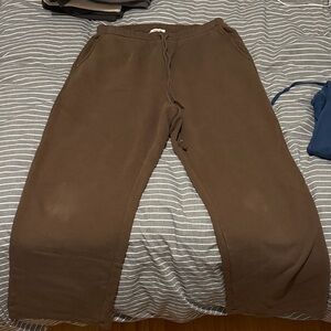 Elwood Vintage Brown Core Straight Leg Sweatpants XL